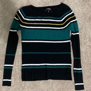 Express Ribbed Long Sleeve Shirt